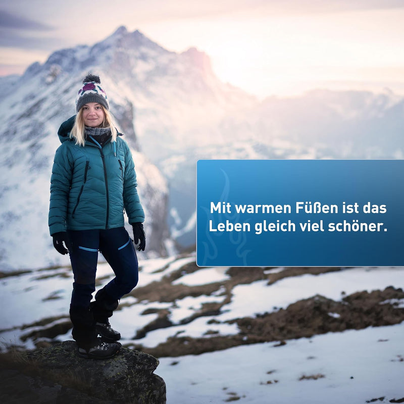 THE HEAT COMPANY Sohlenwärmer klebend - 5 oder 30 Paar - EXTRA WARM - Wärmesohlen - Fusswärmer - 8 S