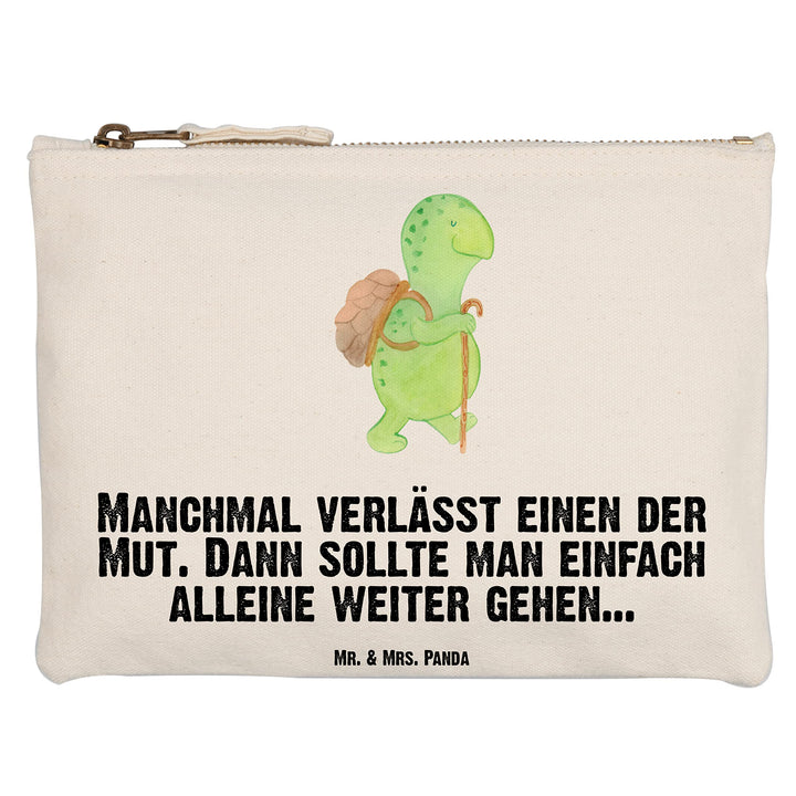 Mr. & Mrs. Panda Pouch Schildkröte Wanderer Grösse XL Grosse - Geschenk, Schulmäppchen, kosmetiktäsc