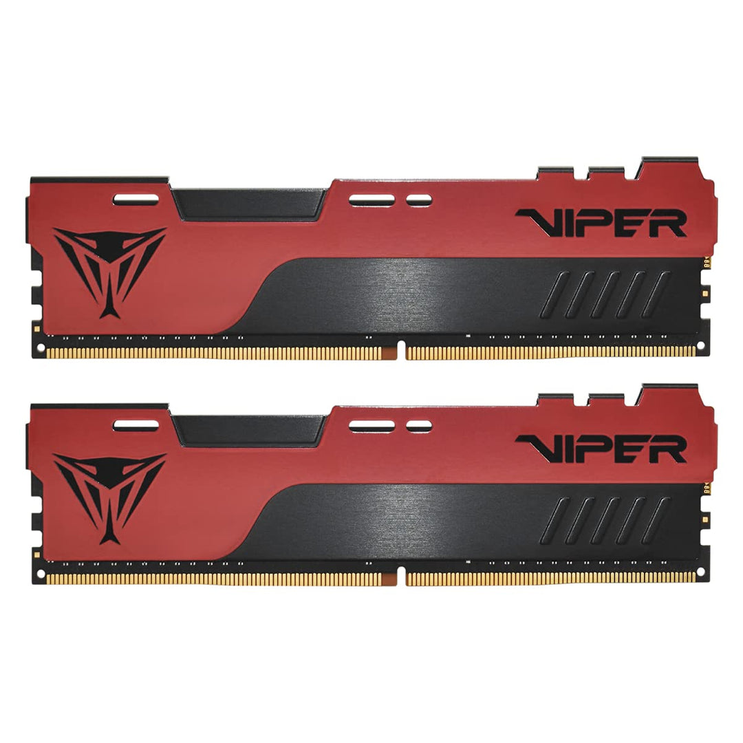 Patriot Memory Viper Elite II DDR4 32GB (2x16GB) 3600MHz Gaming Arbeitsspeicher KIT Schwarz/Rot