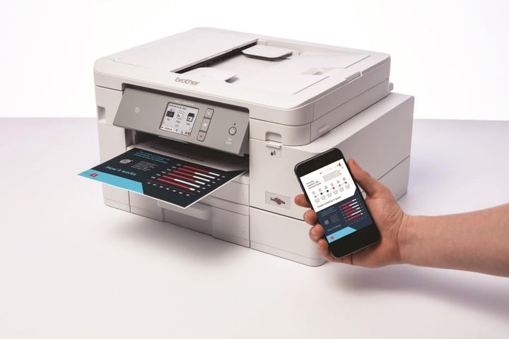 Brother MFC-J4540DW 4-in-1 Farbtintenstrahl-Multifunktionsgerät (Drucker, Scanner, Kopierer, Fax), w