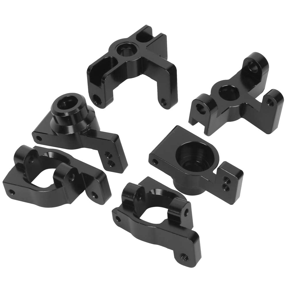KIMISS Wltoys 144001 Aluminium Upgrades 144001 Teile Vorderradsitz Hinterradsitz C-förmiger Sitz, Pa