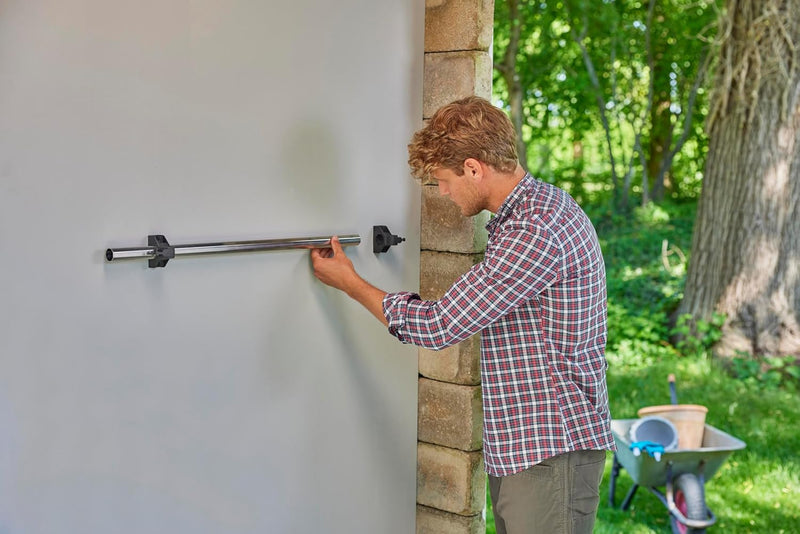 Gardena Gerätehalter Plus: Wandhalterung für Haus- und Gartengeräte, 78 cm Breite, 60 kg Maximalgewi
