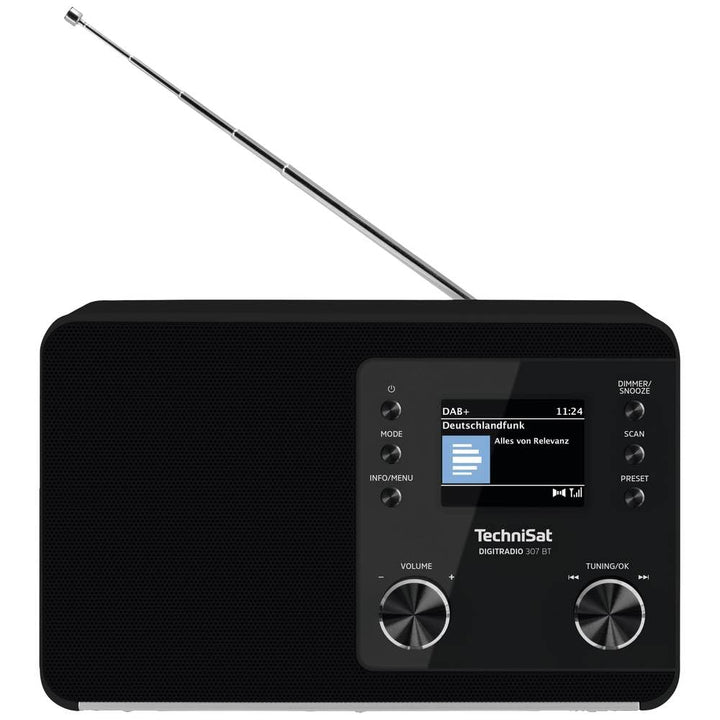 TechniSat DIGITRADIO 307 BT – DAB+ Radio mit BestTune (DAB, UKW, AUX in, Bluetooth-Audiostreaming, K