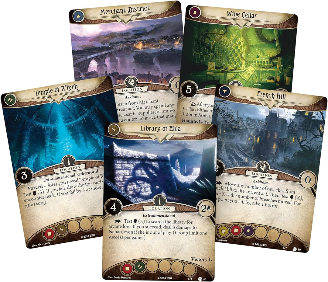 Fantasy Flight Games, Arkham Horror The Card Game: Upgrade Expansion - 4. Return to The Circle Undon