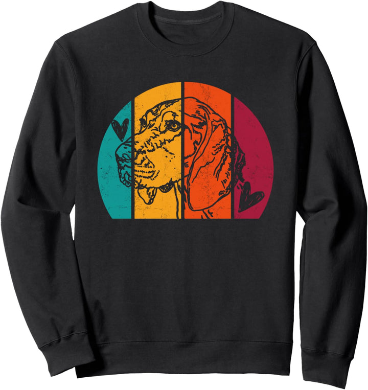 Vintage Pointer | Retro Deutsch Kurzhaar Zeiger Sweatshirt