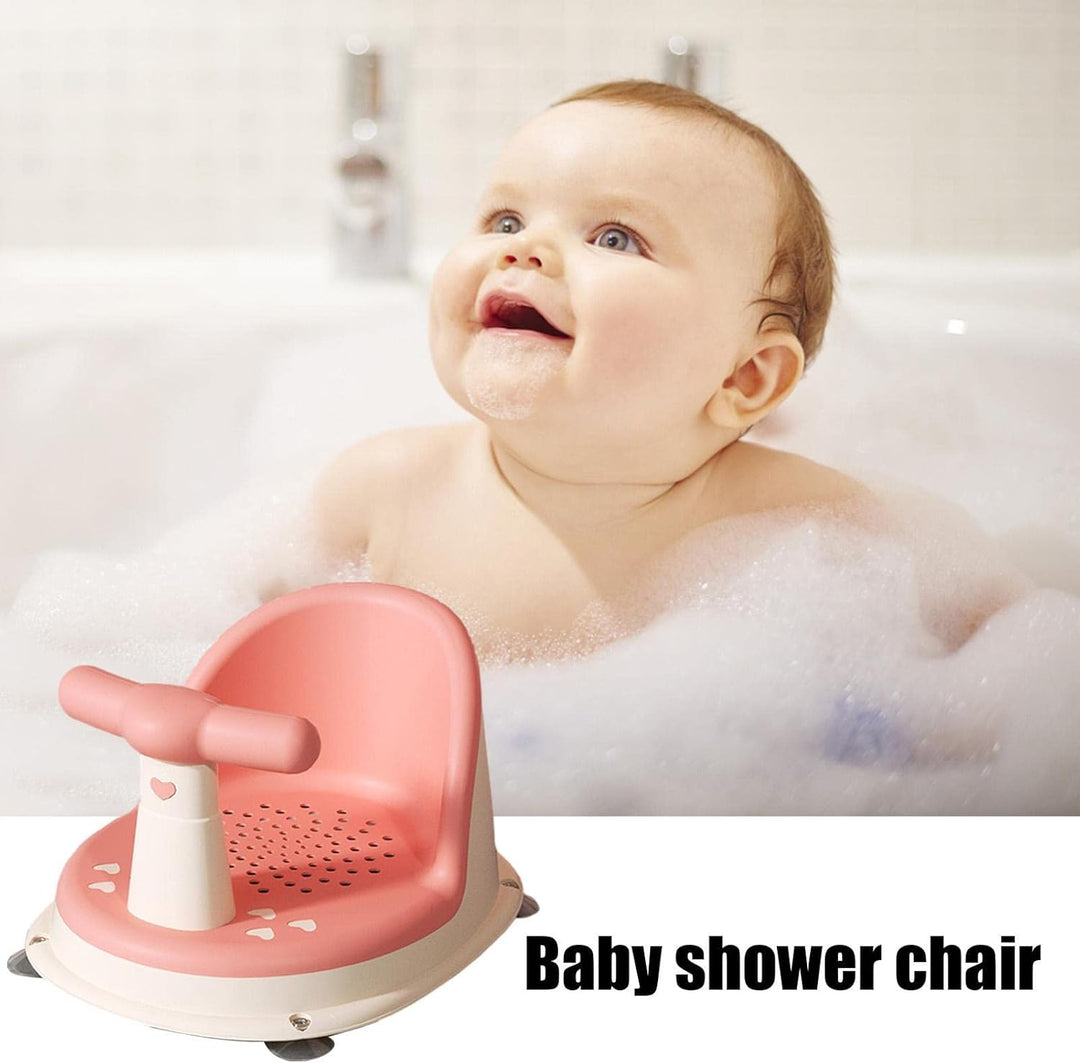Baby Badewannensitz - Sitz Für Baby | Badesitz Für Babywanne | Rückenlehne Badestuhl Mit Saugnäpfen