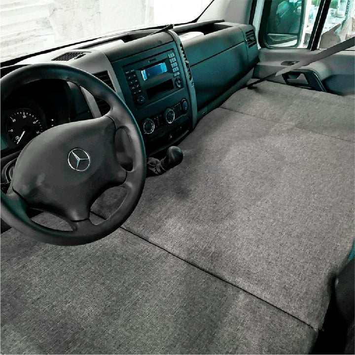 KFoam. Faltbare Matratze für Vorderbett, für Mercedes Sprinter, Grau (2006-2017)