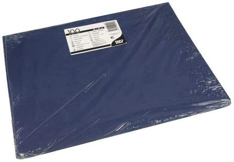 PAPSTAR 100 Tischsets, Papier 30 cm x 40 cm dunkelblau, Sie erhalten 10 Packungen á 100 Stück (insge