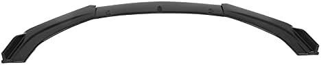 Frontstossstange Lip Spoiler, 3pcs Auto Frontstossstange Lip Splitter Spoiler Antikollision Wasserdi