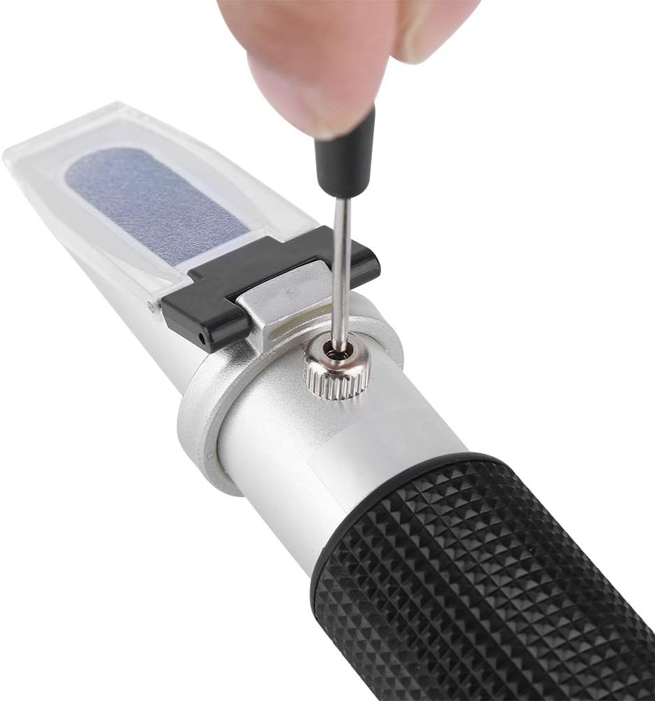 Tragbares Refraktometer Handheld 0-20% Brix Zucker Meter Bier Fruchtsaft Saccharimeter Optische Test