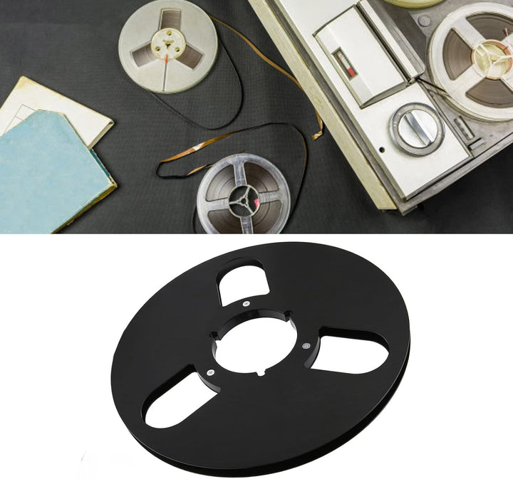 Aufnahmebandspule, 1/4 10-Zoll-Leerbandspule, Universelle 3-Loch-Aluminiumlegierung, Offene Spule fü