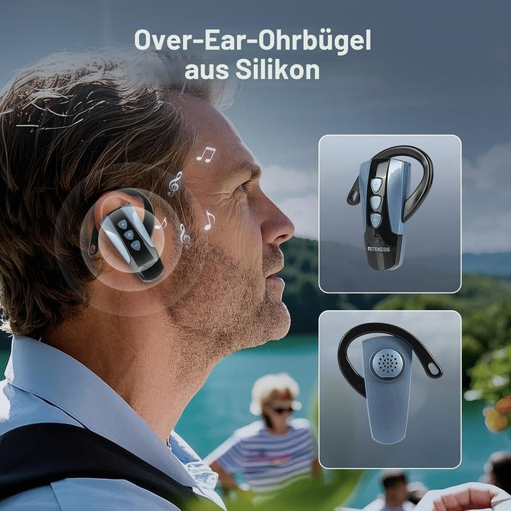 Retekess TT106S Drahtloses Tourguide-System, Tourguide-Headsets, 2.4GHz, One-Touch-Bedienung, USB-La