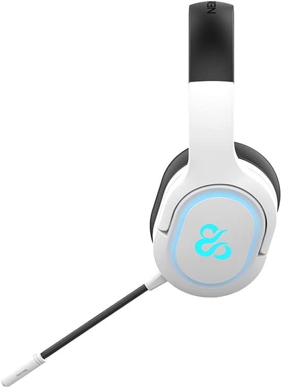 Newskill Scylla Ivory Gaming-Kopfhörer, RGB, kabellos, PC/PS4/PS5/Switch/Xbox One/Xbox Series X/S, W