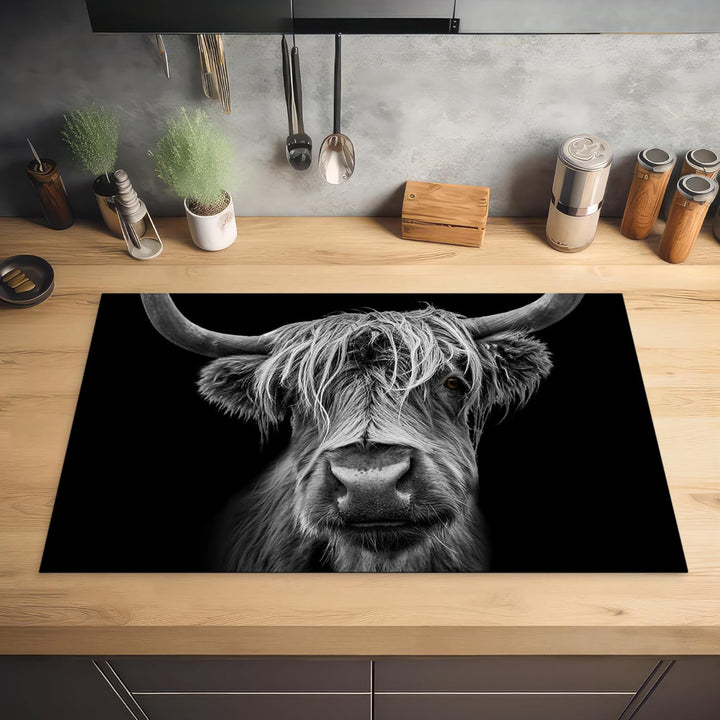 Herdabdeckplatte Einteilig Induktionsmatte Küche Abdeckung Ceranfeld Herd Abdeckplatte Vinyl Matte A