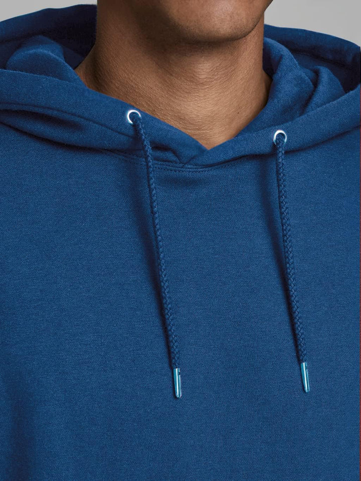 JACK &amp; JONES Herren Soft Sweat Hood Kapuzenpullover S Blau (Bright Cobalt/Reg), S Blau (Bright Cobal