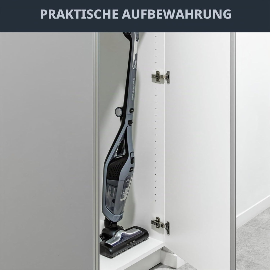 Rowenta RH6756 Dual Force 2-in-1-kabelloser Akku-Stabstaubsauger | mit integriertem Handstaubsauger