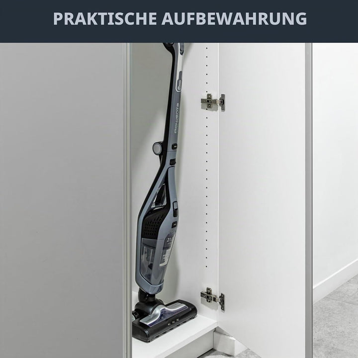 Rowenta RH6756 Dual Force 2-in-1-kabelloser Akku-Stabstaubsauger | mit integriertem Handstaubsauger