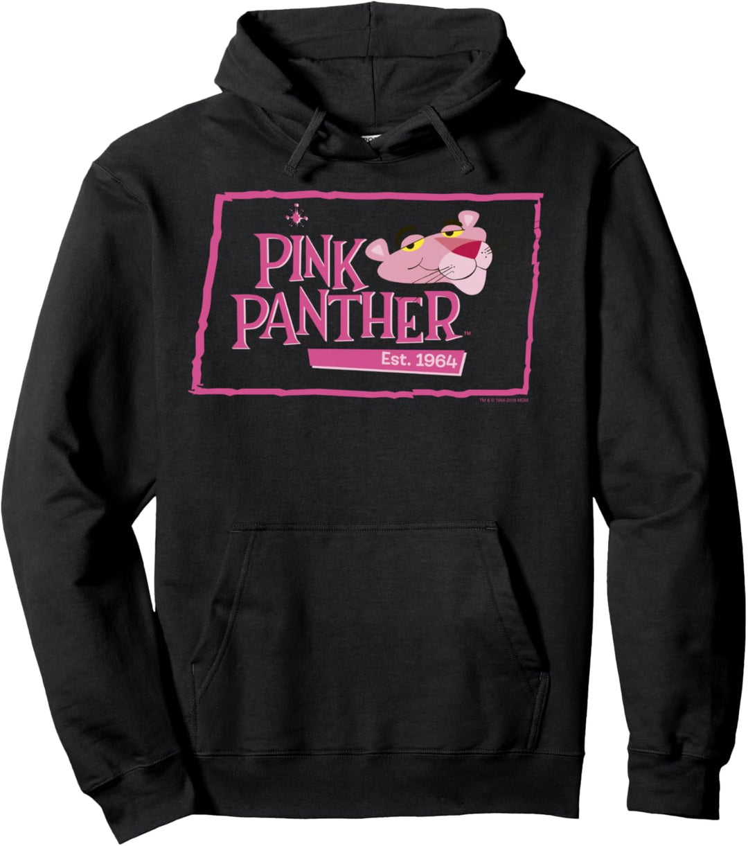 Pink Panther Boxed Portrait Logo Pullover Hoodie