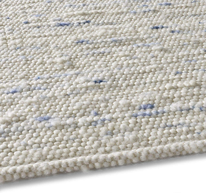 Taracarpet Handweb-Teppich Oslo Wolle im Skandinavischem Landhaus Design Wohnzimmer Esszimmer Schlaf