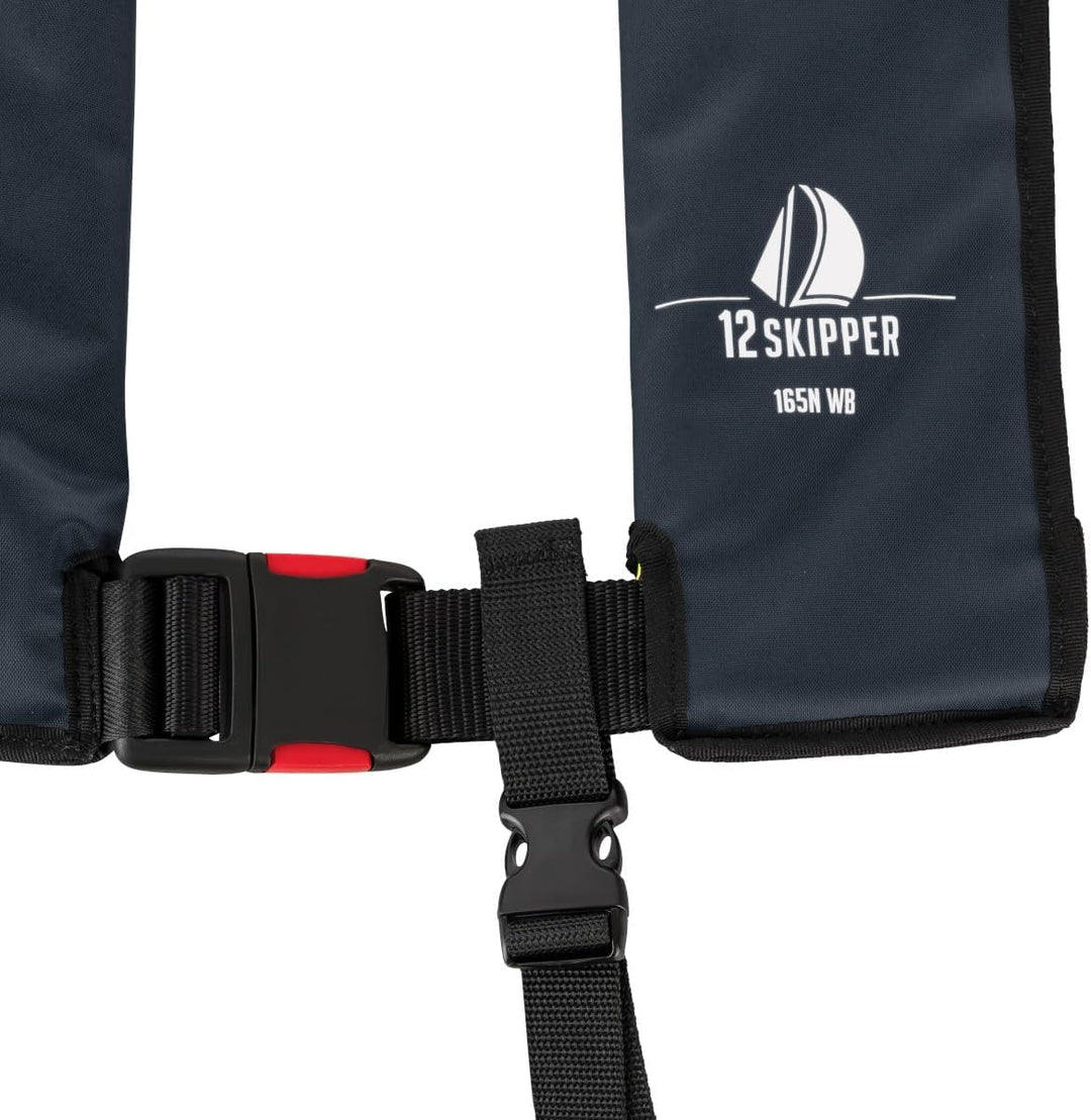 Automatik Rettungsweste ISO 165N Waistbelt, Schwimmweste navy, navy