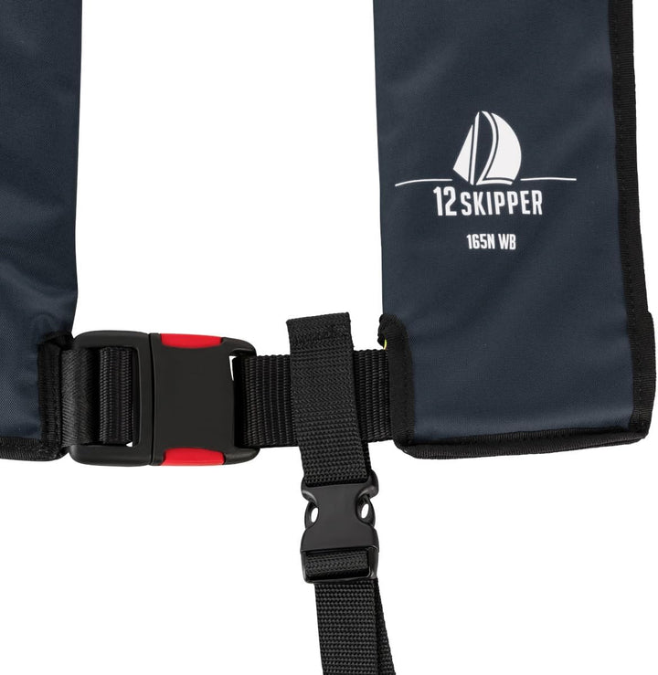 Automatik Rettungsweste ISO 165N Waistbelt, Schwimmweste navy, navy