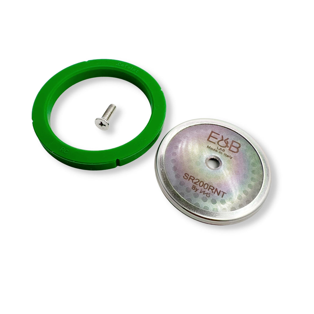 Tune Up Kit für Rancilio Silvia Espresso. Nanotech Verstärkter Bildschirm, Cafelat-Dichtung, flache