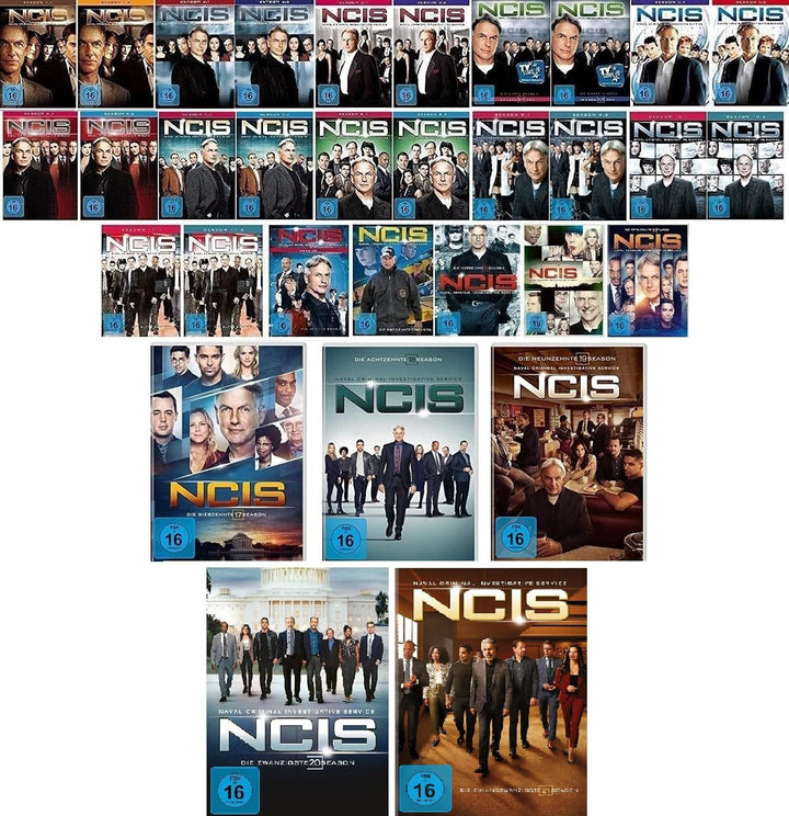 Navy CIS / NCIS Staffel 1 bis 21 (1.1 - 11.2 + 12 + 13 +14 +15+16+17+18+19+20+21) im Set - Deutsche