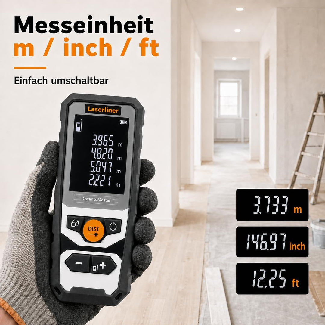 Laserliner Laser Entfernungsmesser, DistanceMaster DistanceMaster 40, DistanceMaster 40