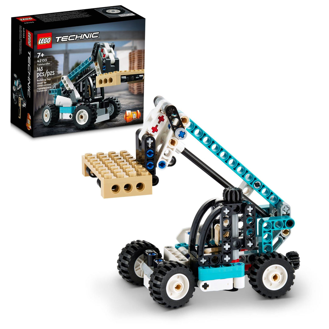 LEGO Technic Telehandler 42133 Model Building Kit; 2-in-1 Toy Designed for Kids Who Love Truck Toys;