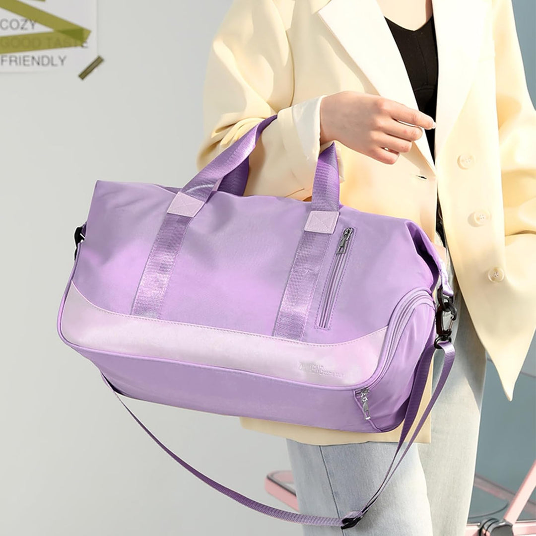Sporttaschen Reisetasche für Damen Herren, Tasche für Sport Yoga Reisen, wasserdichte Trainingstasch