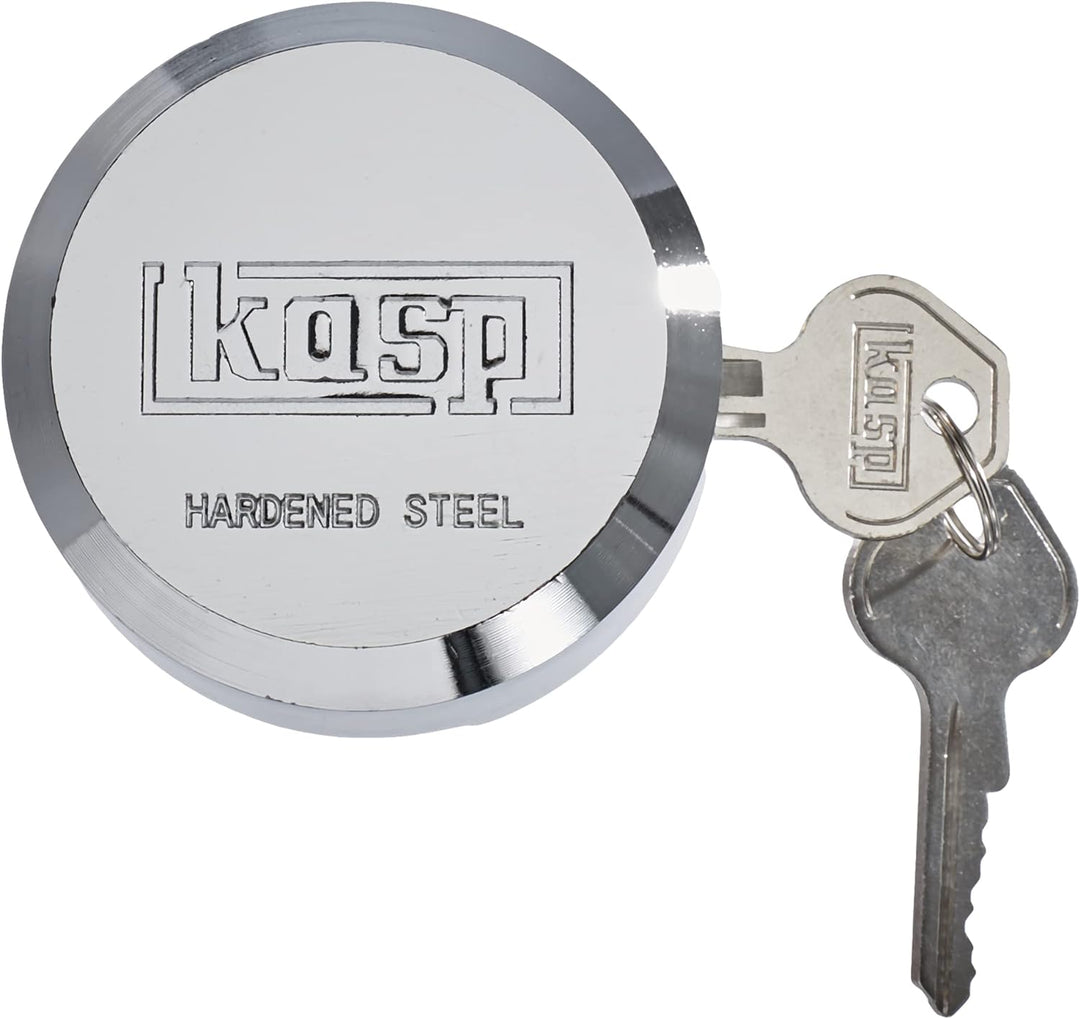 Kasp Stahlschloss, bügellos, Silber, K50073LD, 73 mm (B)