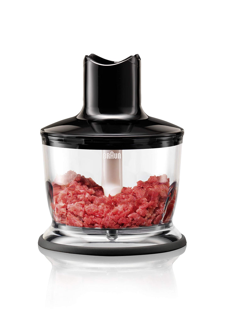 Braun Zerkleinerer Aufsatz MQ 30 - Stabmixer Zubehör kompatibel mit Braun MultiQuick Stabmixer mit E