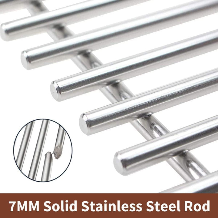 GFTIME 44,5cm Edelstahl Grillroste 7638 für Weber Spirit I II 300 Serie, Spirit E/S-310, 320, 330, S