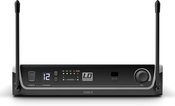 LD Systems U308 BPH - Funksystem mit Bodypack und Headset - 863-865 MHz + 823-832 MHz 863 - 865 MHz+