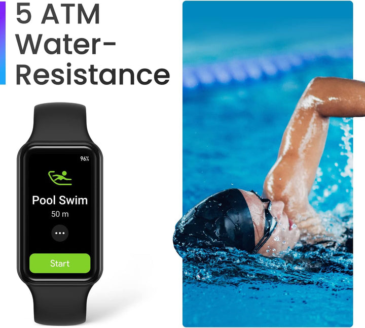Amazfit Band 7 Aktivitätstracker Fitness Smartwatch mit Always-On-Display, bis zu 18 Tage Akkulaufze