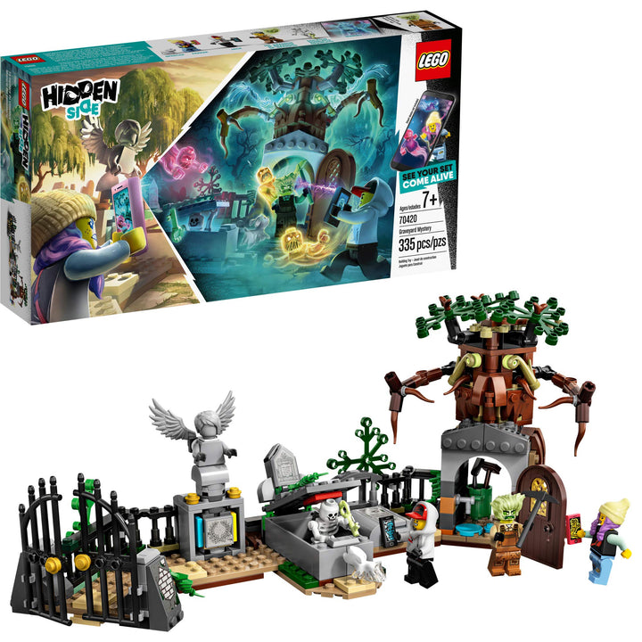 Lego Hidden Side 70420 - Geheimnisvoller Friedhof, Geister Spielset (335 Teile)