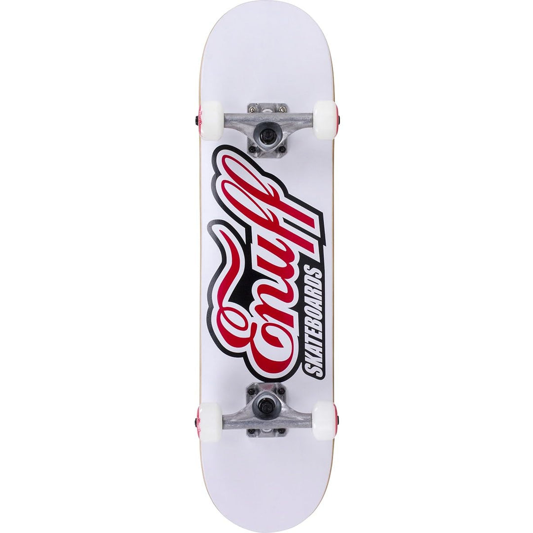 Enuff Skateboards Classic Logo Skateboard 7.75 " Weiss (Weiss), 7.75 " Weiss (Weiss)