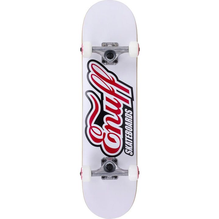 Enuff Skateboards Classic Logo Skateboard 7.75 " Weiss (Weiss), 7.75 " Weiss (Weiss)