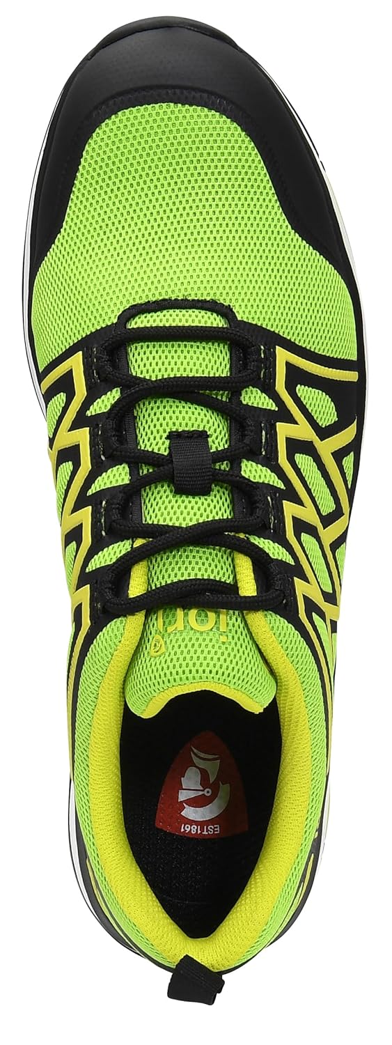 JORI Sicherheitshalbschuh Swift Green-Yellow Low ESD S1P 47 Grösse: 47, Grösse: 47