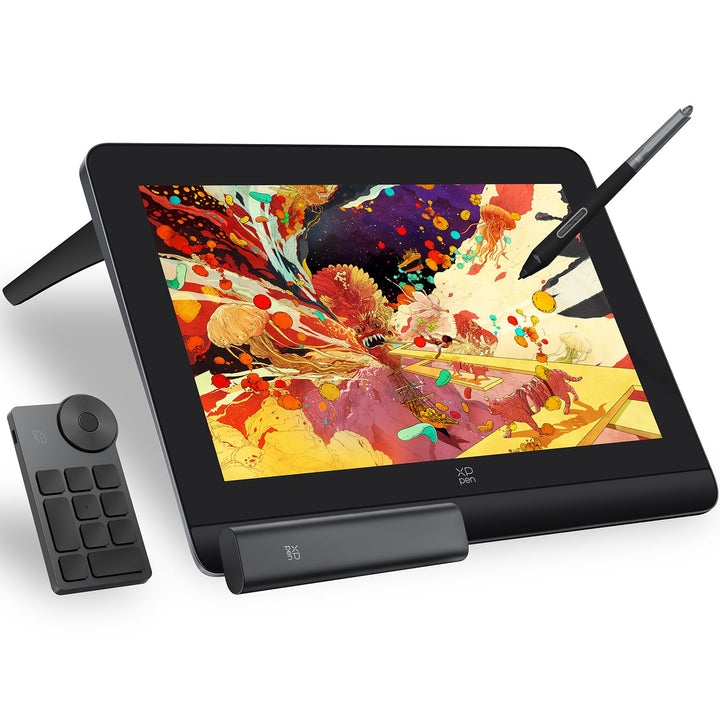 XPPen Grafikdisplay Artist 14 Gen.2 mit 16K X3 Pro Stift, 14 Zoll Display,Pen Tablet zum Zeichnen, 3