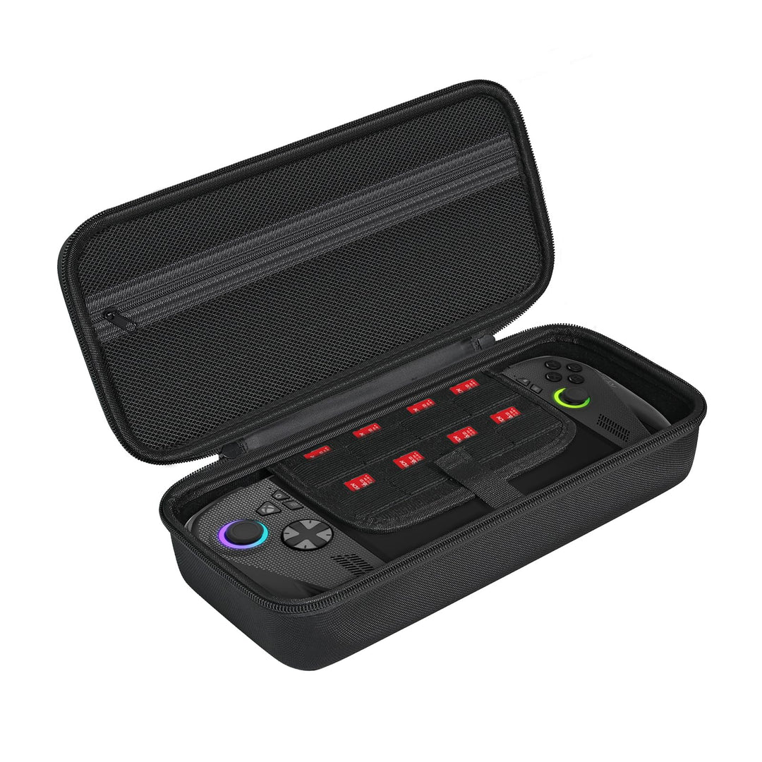 ILouxNei Tasche Kompatibel mit ROG Xbox Ally X, Tragbare Reise Hülle für ASUS ROG Xbox (Schwarz), Sc