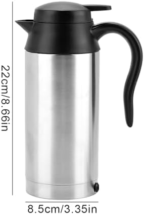 Wasserkocher 24v für lkw, Reisewagenkessel Kessel 750 Ml Elektrischer Warmwasserbereiter Flasche Ede