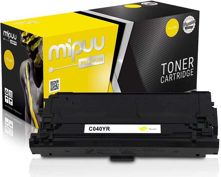 Mipuu Toner kompatibel zu Canon 040 0454C001 Gelb für i-SENSYS LBP-710cx LBP-712cdn LBP-712cx LBP-71