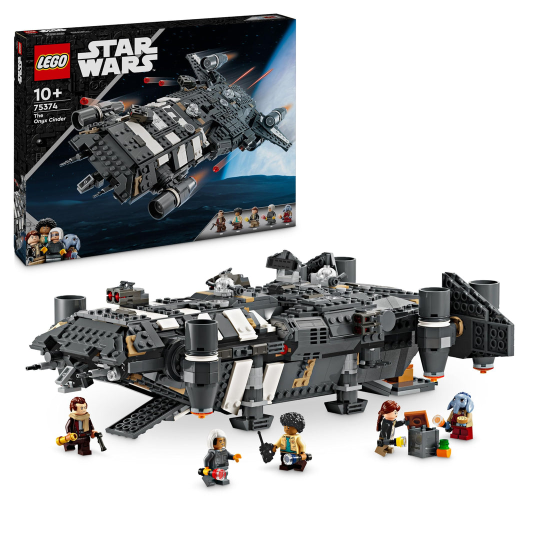 LEGO Star Wars: Skeleton Crew Die Onyx Cinder, Spielzeug-Sternenschiff zum Bauen und Sammeln für Jun