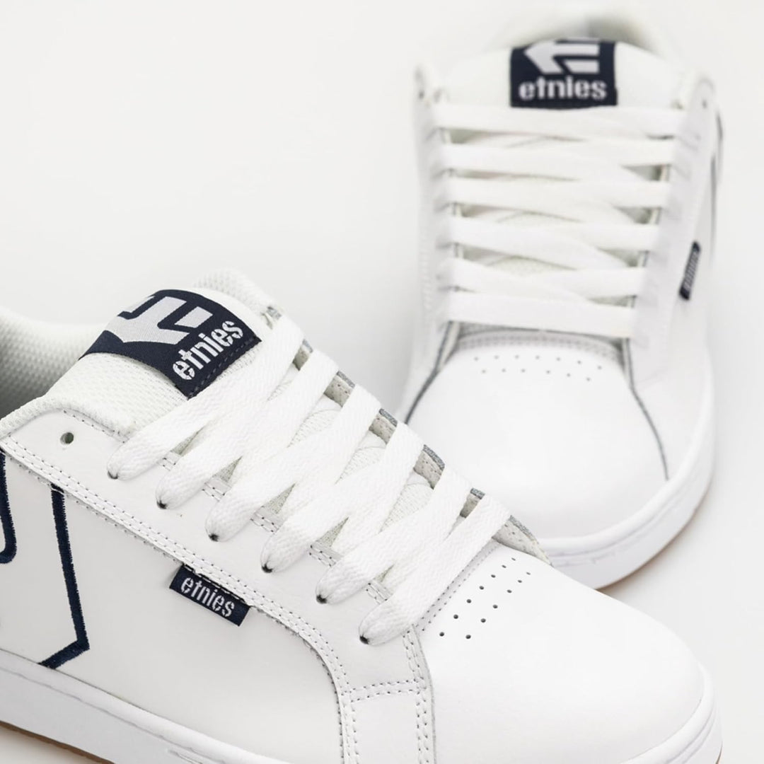 Etnies Fader, Herren Sneaker, 42 EU White White Navy