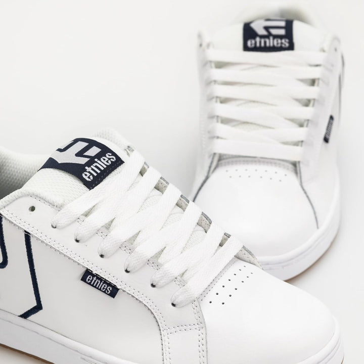 Etnies Fader, Herren Sneaker, 42 EU White White Navy