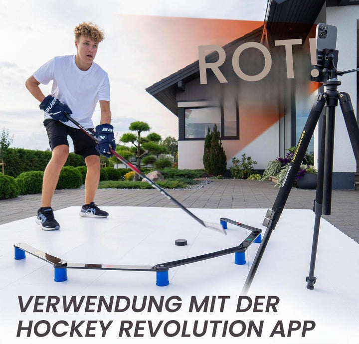 Hockey Revolution Stöckehilfe, Ausrüstung für Puck-Kontrolle, Reaktionszeit und Koordination - langl