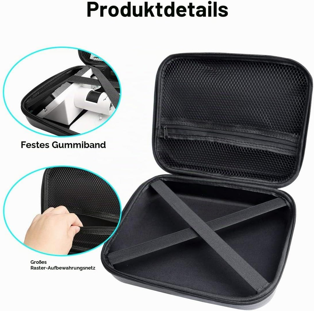 Original LCD Digital Mikroskop Tragetasche, Ultra Big Size Aufbewahrungstasche Box für USB/WiFi/LCD-