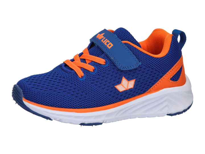 Lico Unisex Kinder Marin Vs Sneaker 28 EU Blau Orange, 28 EU Blau Orange