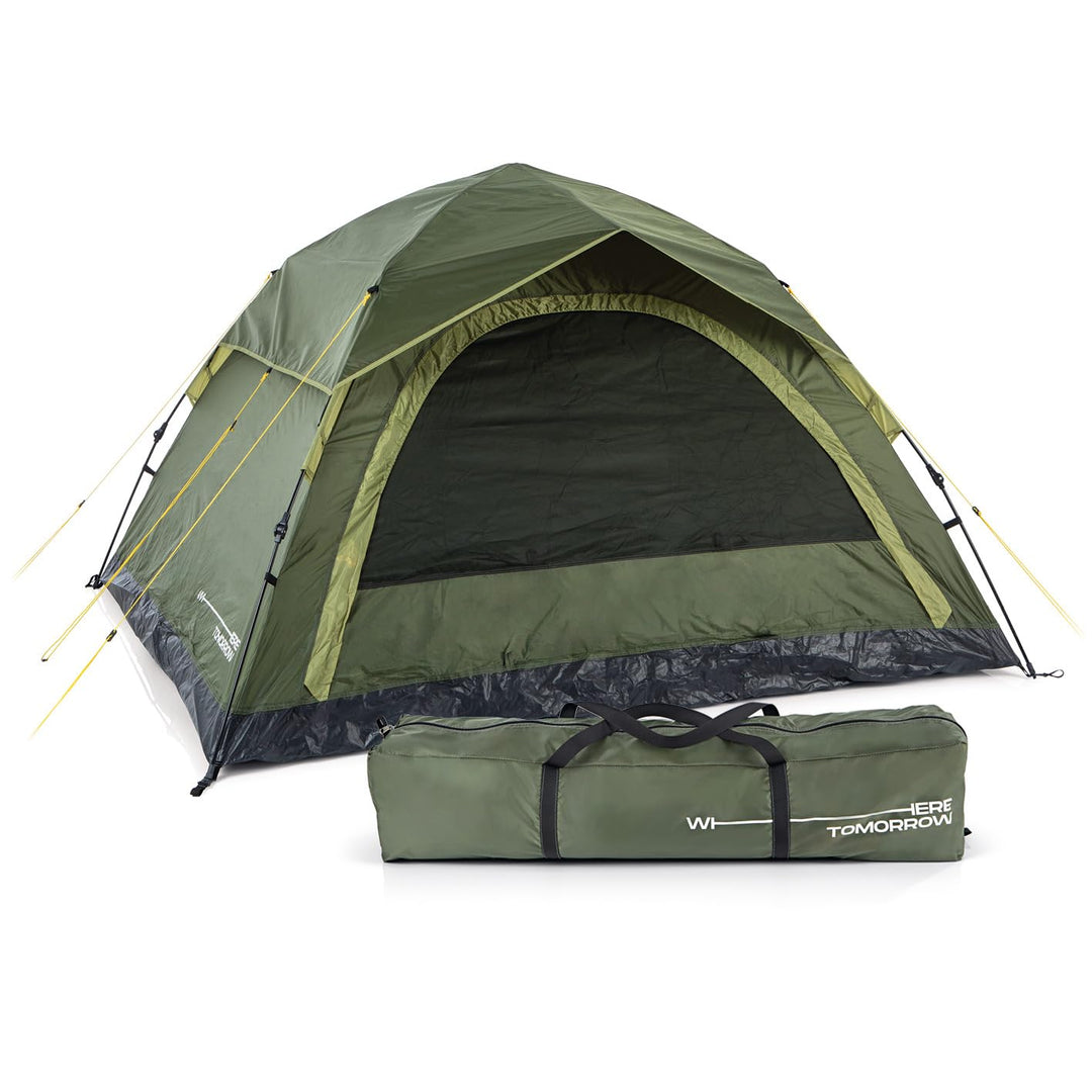 Where Tomorrow Pop Up Zelt | 2-3 Personen Zelt, 4 Personen Zelt oder 5-6 Personen Zelt | Wetterfeste